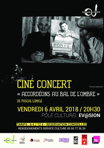 Ciné-concert « Accordéons Au Bal De L’ombre » / Pascal Lamige